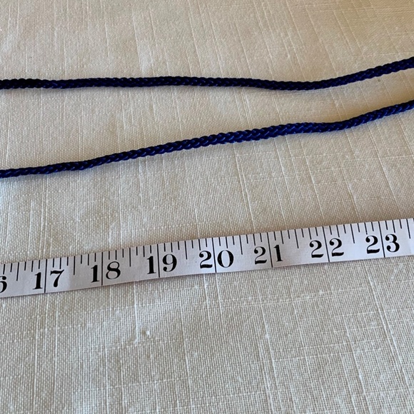 Le Sac Navy Evening Bag - Picture 5 of 6